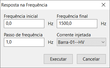 Acesso à ferramentas resposta na frequência